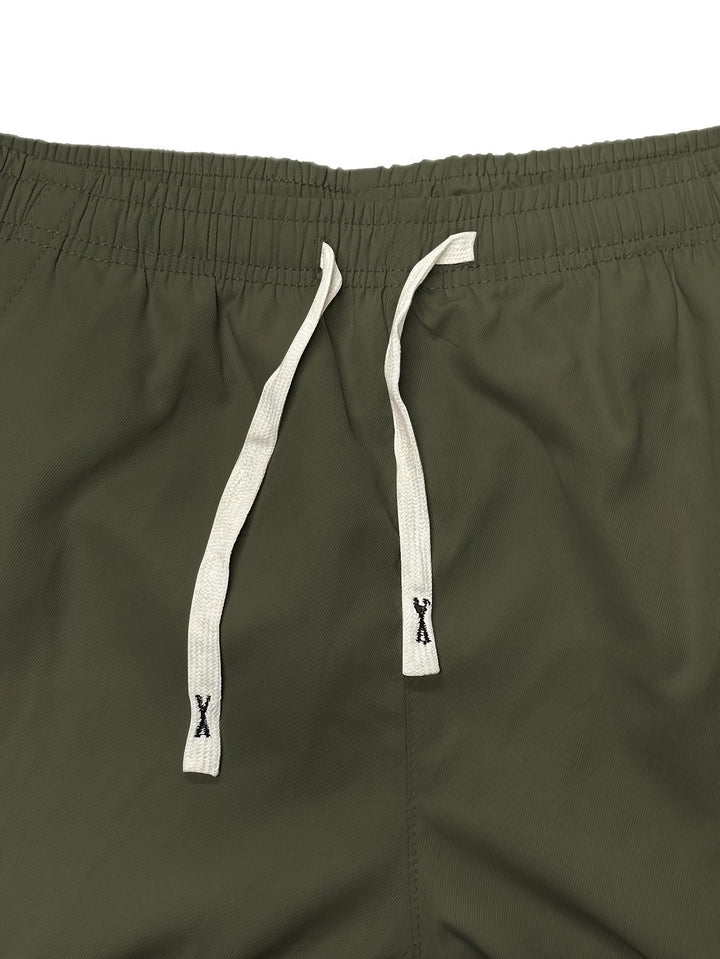 Burkus -  Pantaloni Scurți Casual De Tip Cargo Cu Mai Multe Buzunare