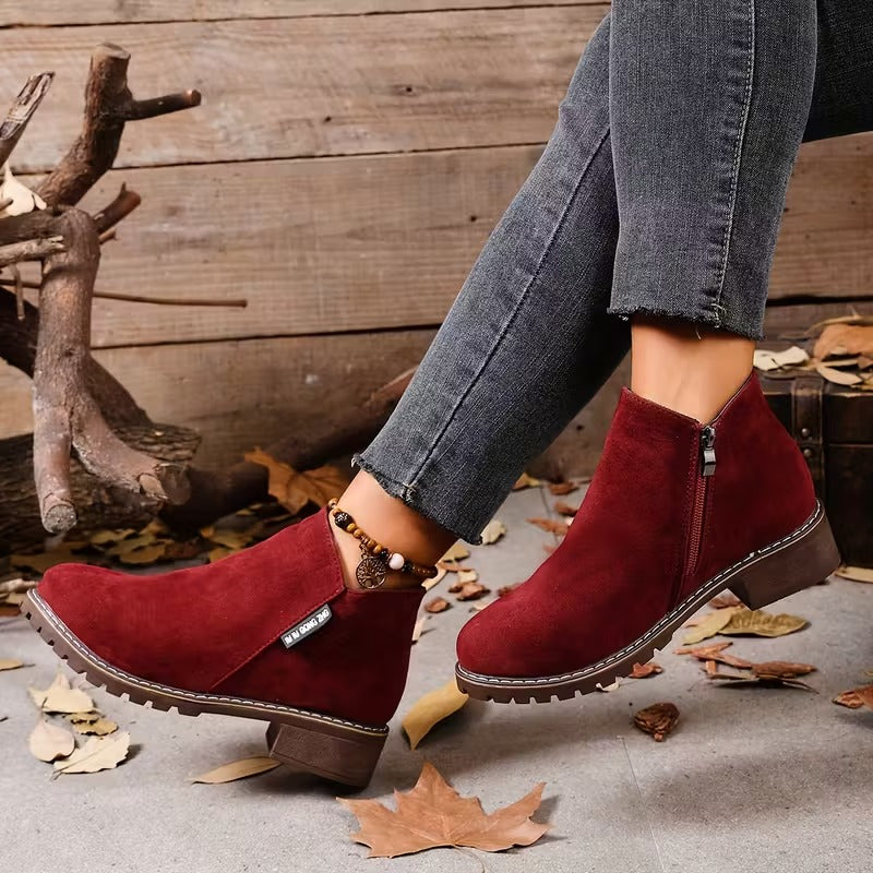 Myrcella - Cizme Ortopedice Casual Din Piele