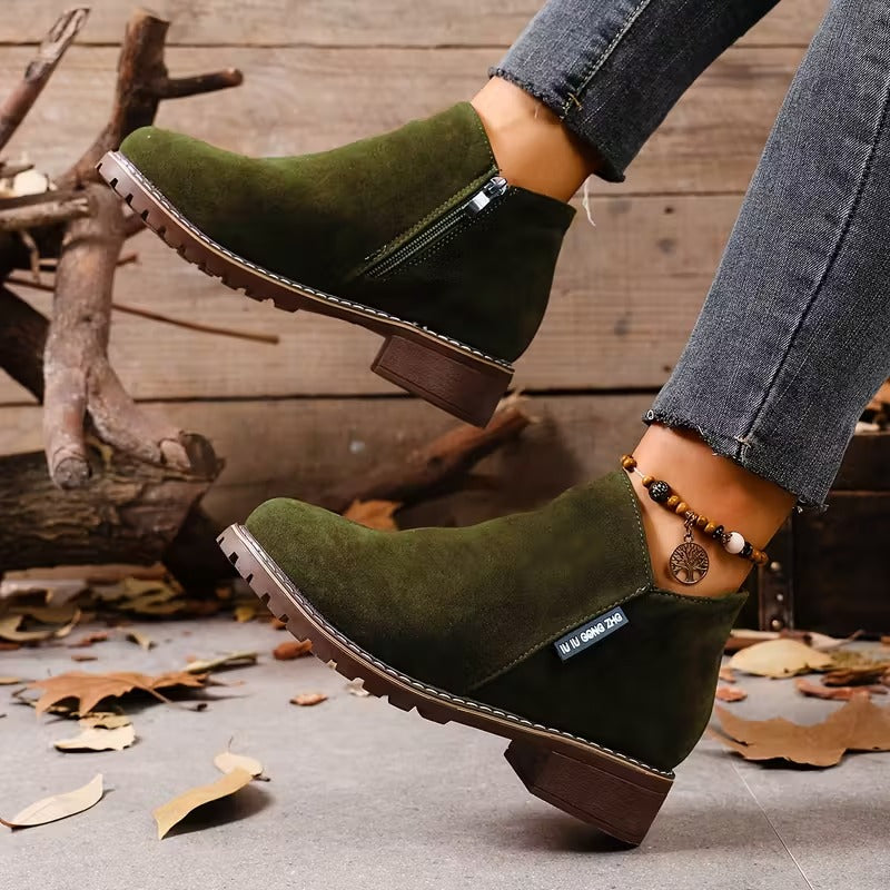 Myrcella - Cizme Ortopedice Casual Din Piele