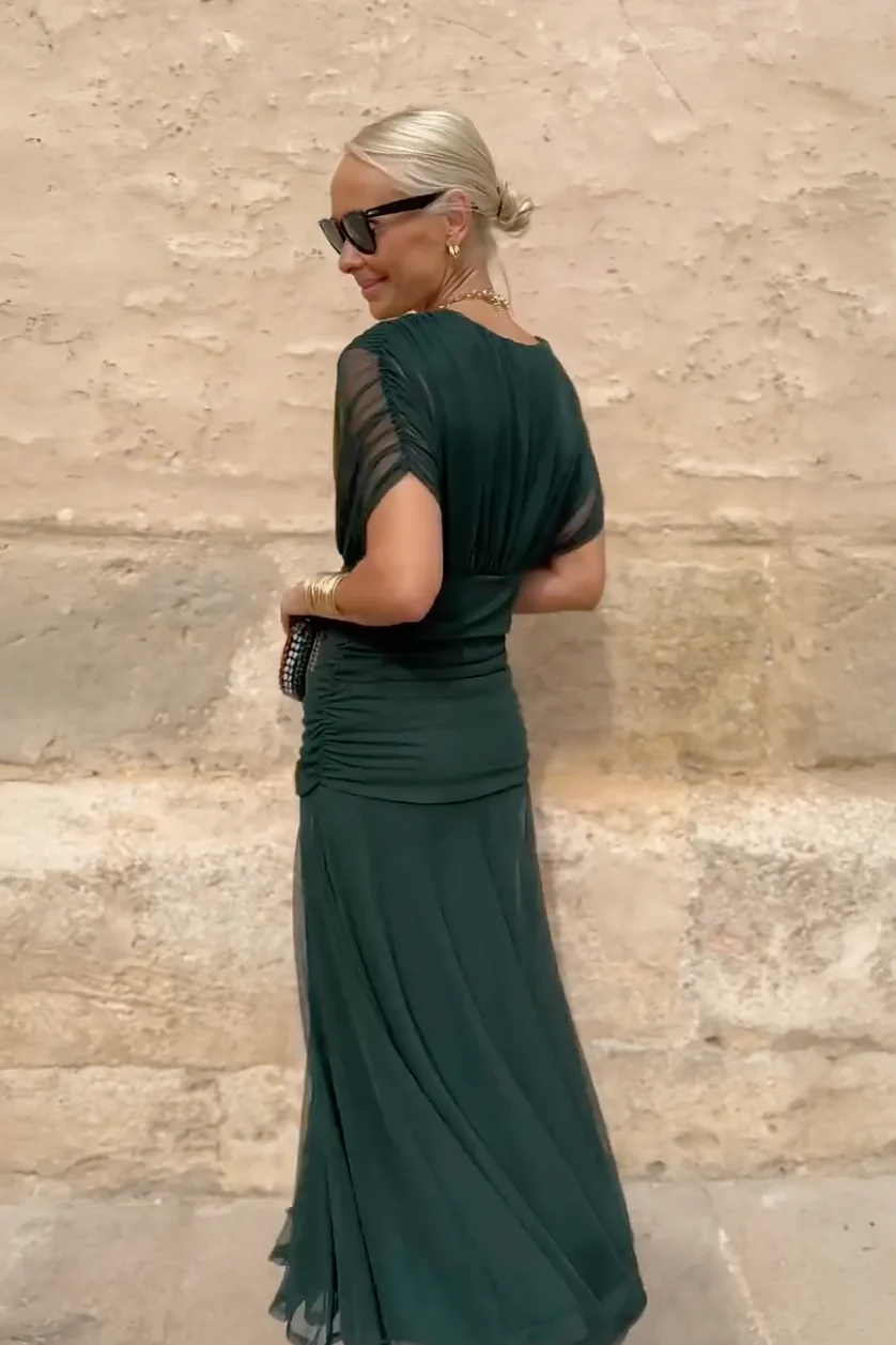 Manich - Rochie Midi Fluidă