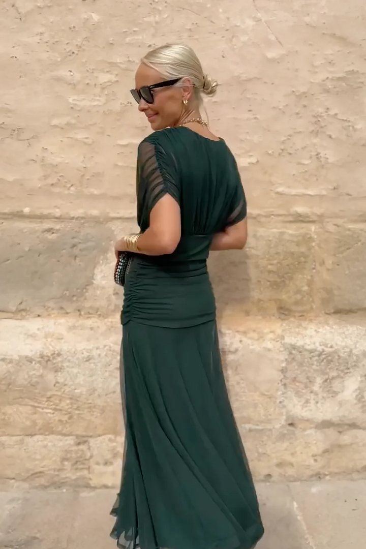 Manich - Rochie Midi Fluidă