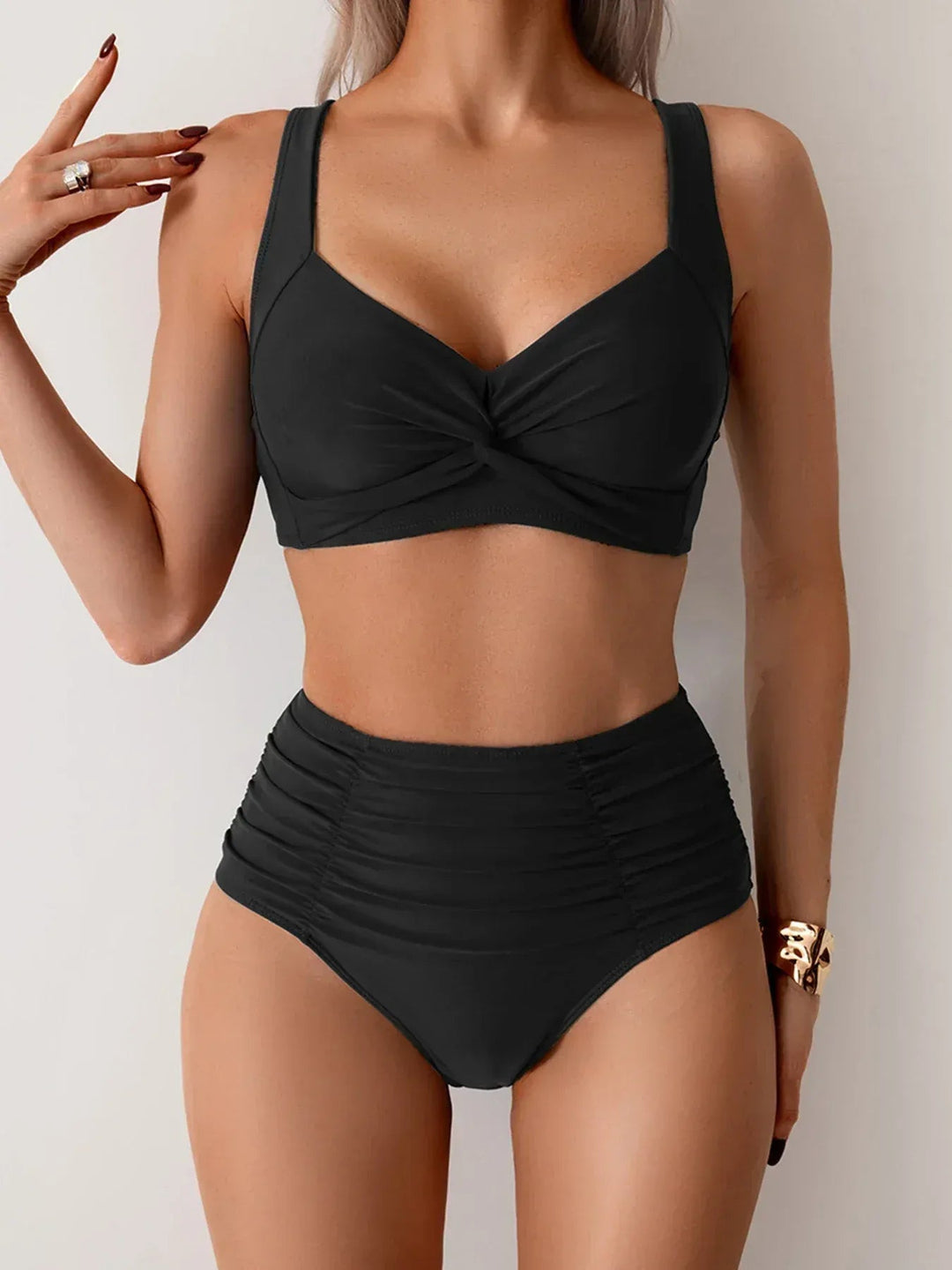 Mayya - Bikini Modelator Cu Talie Înaltă