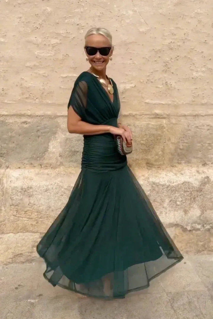 Manich - Rochie Midi Fluidă