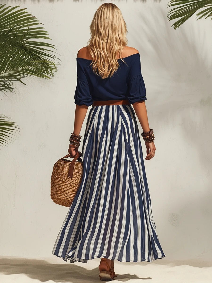 Esabella – Set Elegant De Vară Din Două Piese