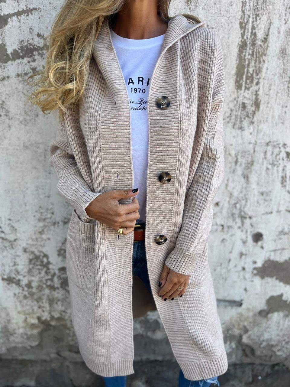 Mareena - Cardigan Lung și Elegant