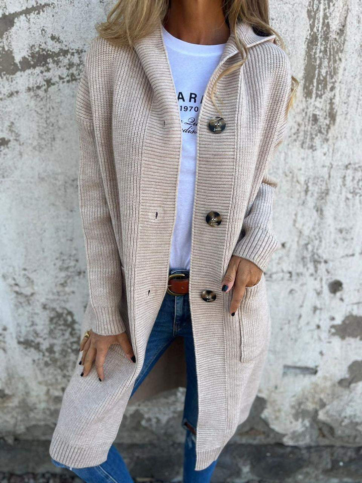 Mareena - Cardigan Lung și Elegant
