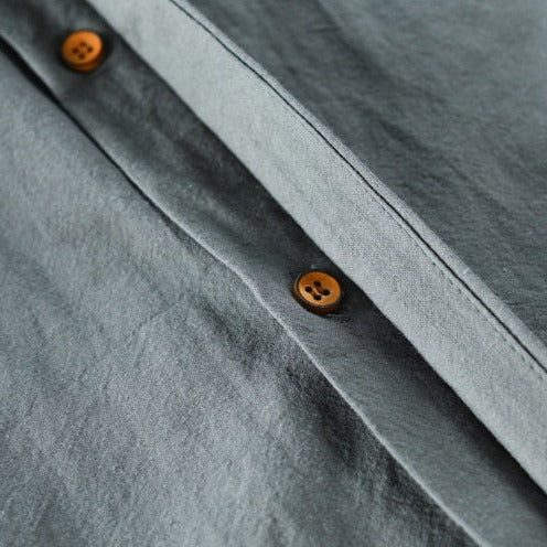 Hrvoje – Cămașă Elegantă Cu Guler Mandarin