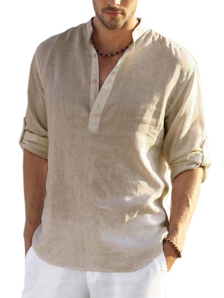 Panika - Camicia in Cotone e Lino