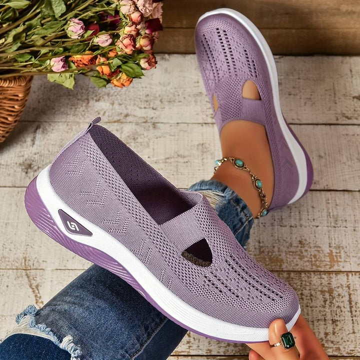Haniya - Adidași slip-on din tricot respirabil