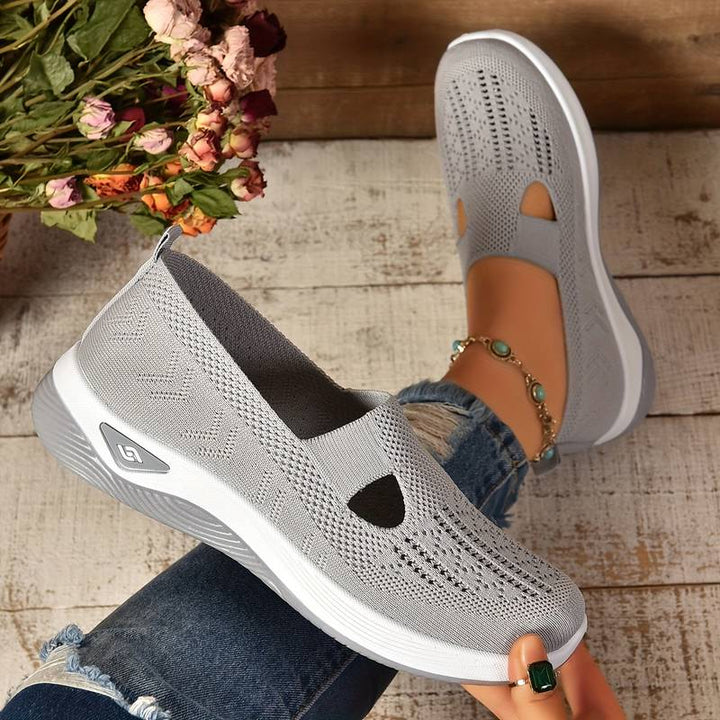 Haniya - Adidași slip-on din tricot respirabil