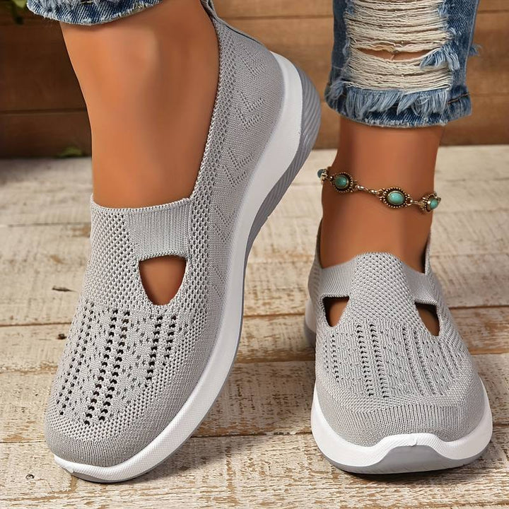 Haniya - Adidași slip-on din tricot respirabil