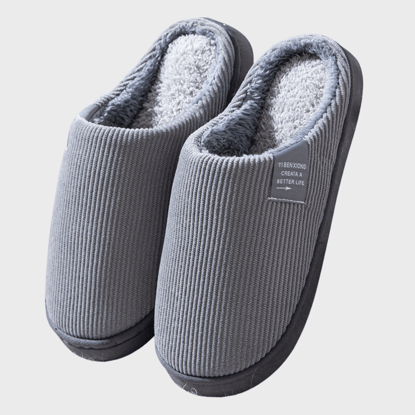 Sunika – Papuci cu Vârful închis Căptușiți cu Fleece Care țin de Cald