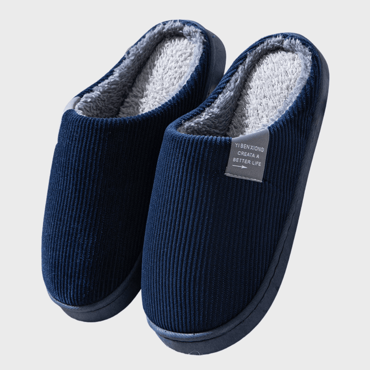 Sunika – Papuci cu Vârful închis Căptușiți cu Fleece Care țin de Cald
