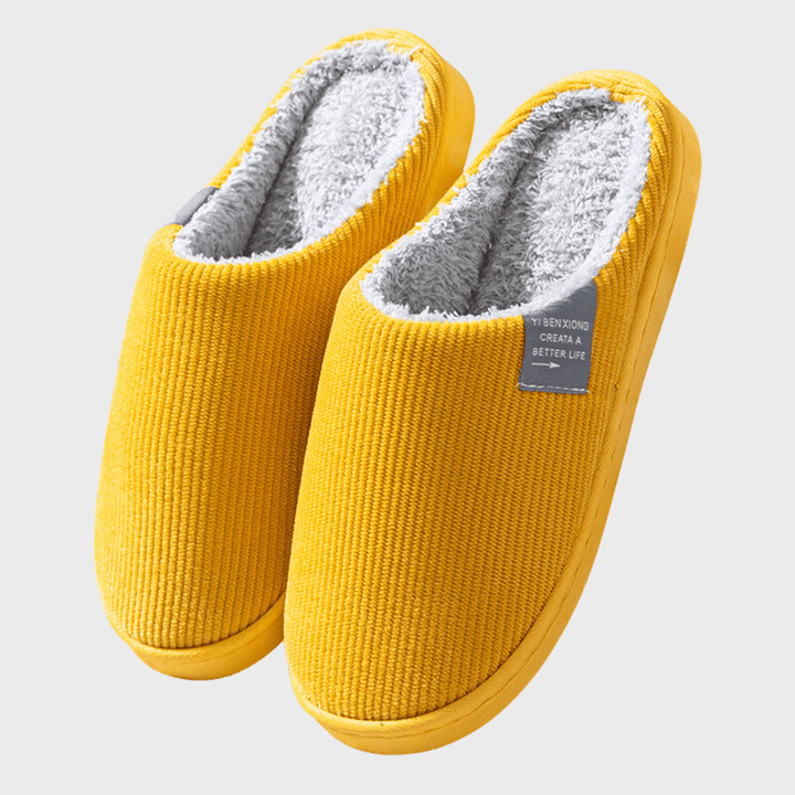 Sunika – Papuci cu Vârful închis Căptușiți cu Fleece Care țin de Cald