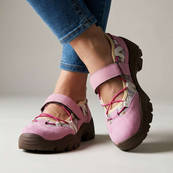 Wylma – Adidași cu Talpă Groasă și Bandă Velcro