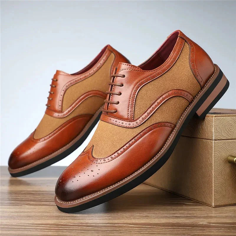 Bairstow - Pantofi Oxford în Două Nuanțe