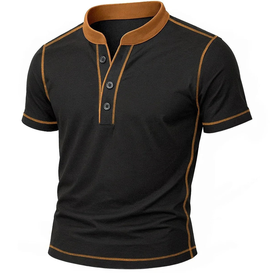 Adrion - Tricou Polo Cu Mâneci Scurte, Respirabil