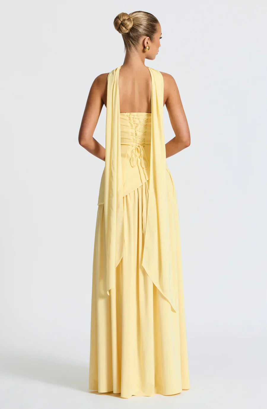 Zalfaa - Rochie Lungă Elegantă Fără Mâneci