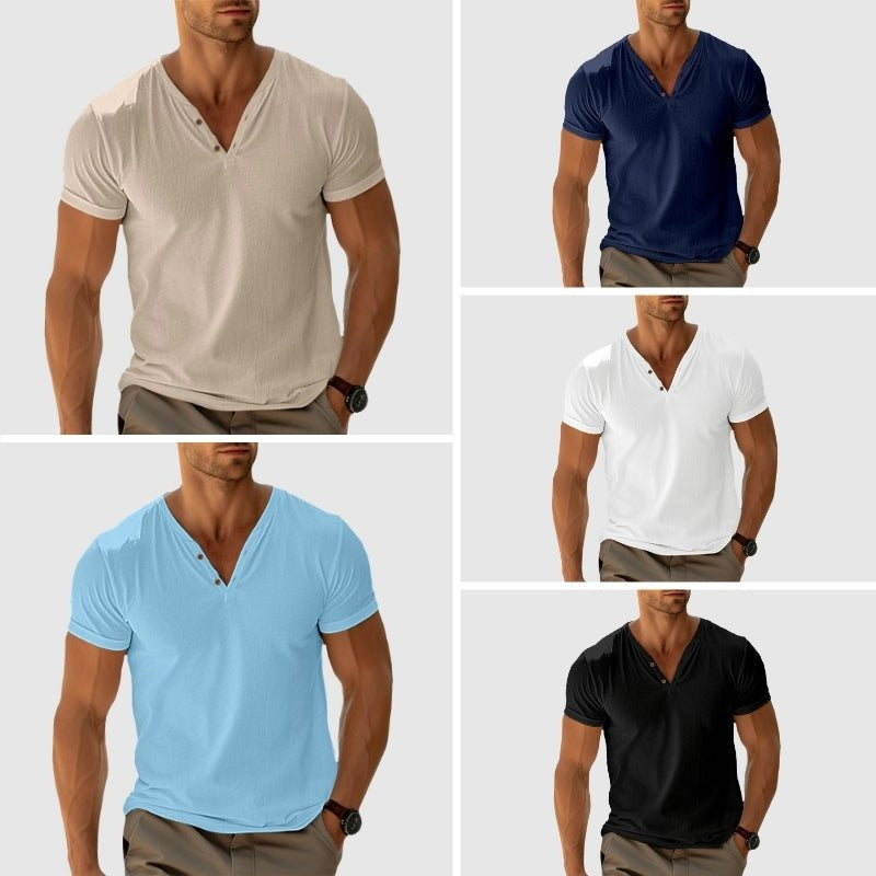 Eligio - Tricou Tricotat Cu Nasturi