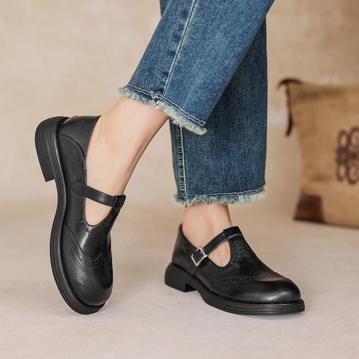 Zayana - Pantofi Eleganți Din Piele