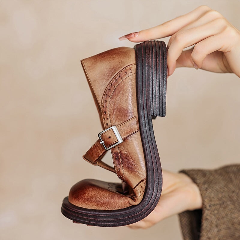 Zayana - Pantofi Eleganți Din Piele