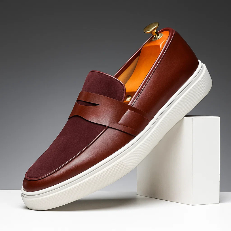 Zidan - Mocasin Confortabil Din Piele