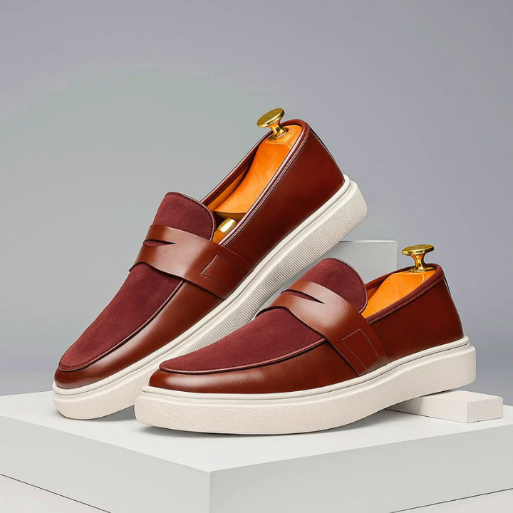 Zidan - Mocasin Confortabil Din Piele