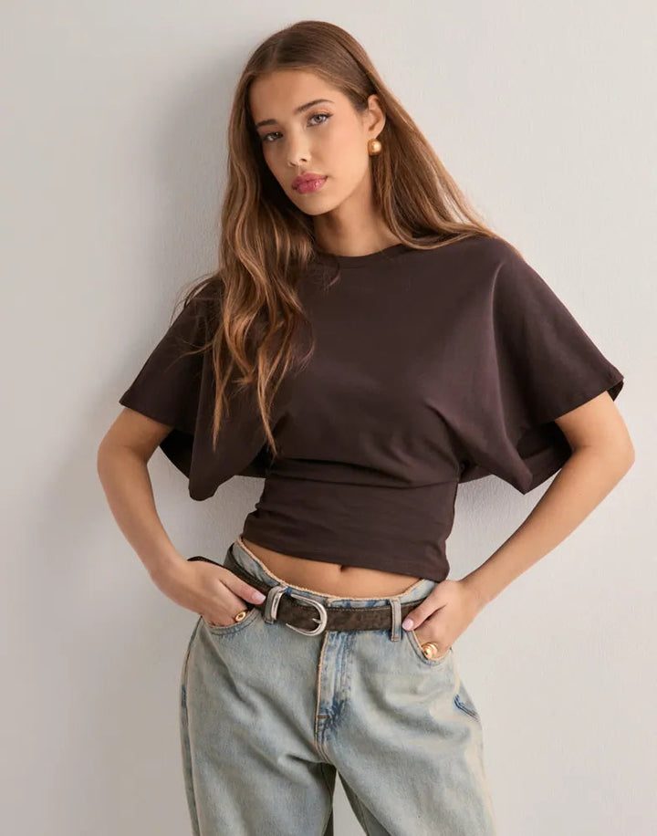 Malina - Tricou cu Mâneci Largi