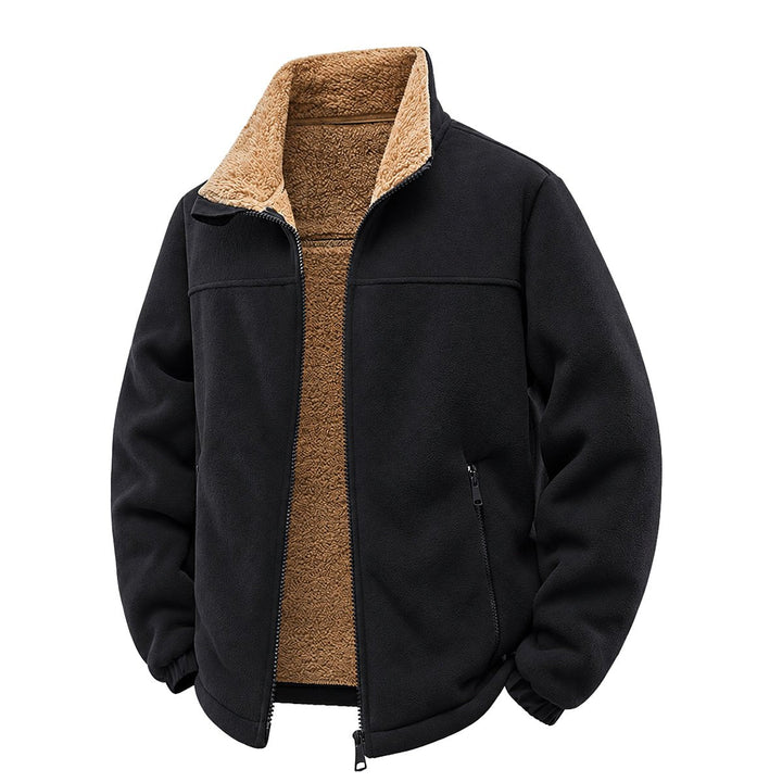 Bridley – Jachetă Din Fleece cu Fermoar și Căptușeală Din Sherpa