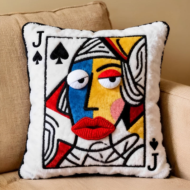 CrownPillow - Pernă Moale în Formă De Pică