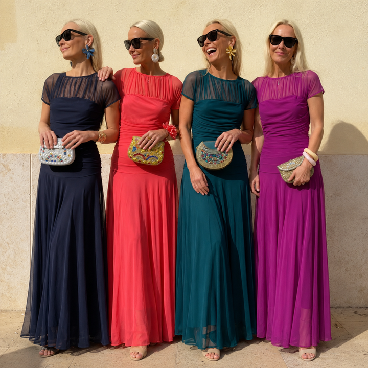 Lesliy – Rochie Elegantă Din șifon