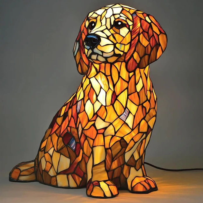 GoldenGlow – Lampa Spirituală a Golden Retrieverului