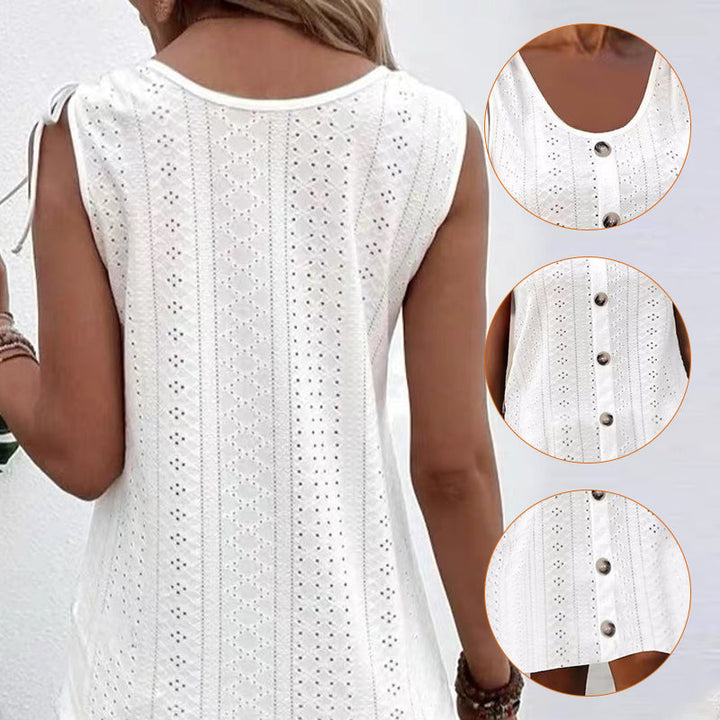 Dinya – Rochie Tricotată Fără Mâneci
