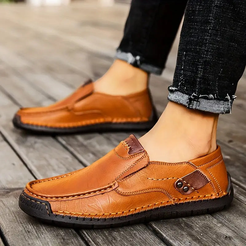 Sanath - Pantofi Din Piele de Vițel Respirabilă
