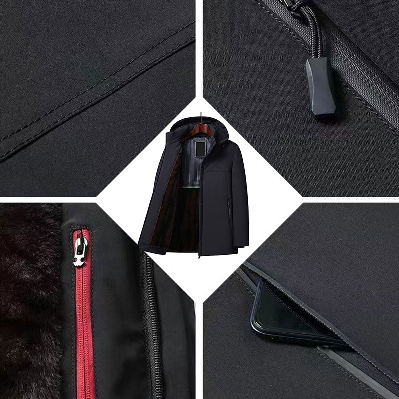 Limbert - Jachetă Confortabilă Cu Glugă