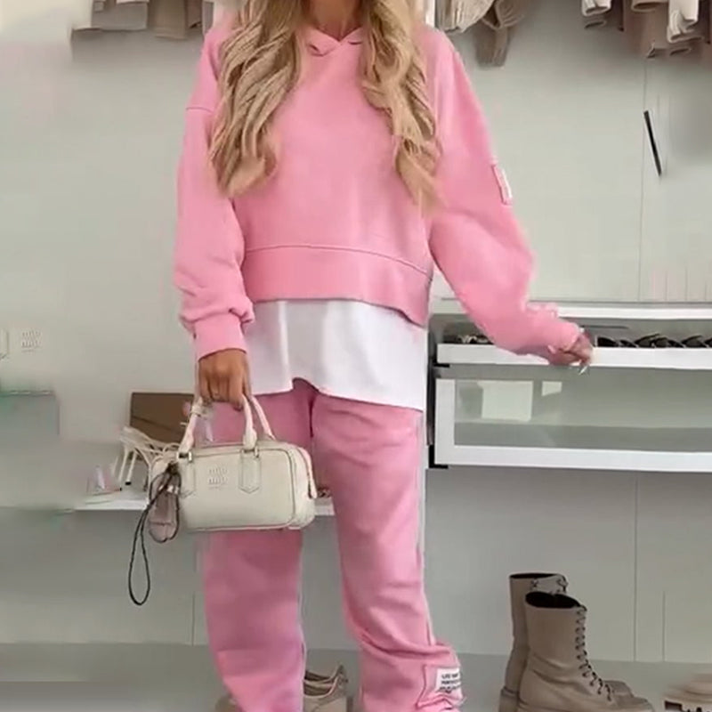 Bronie - Hanorac Oversized Cu Pantaloni Jogger