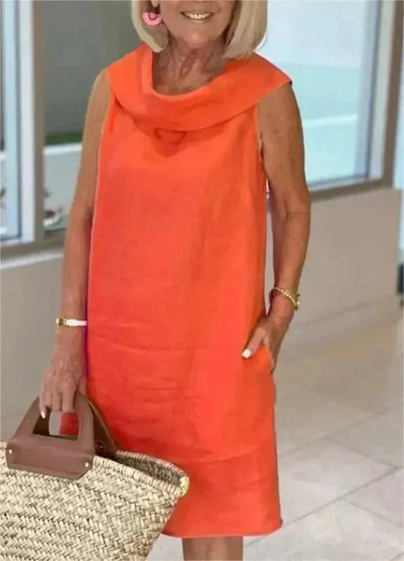 Sinja - Rochie Din Bumbac Si In