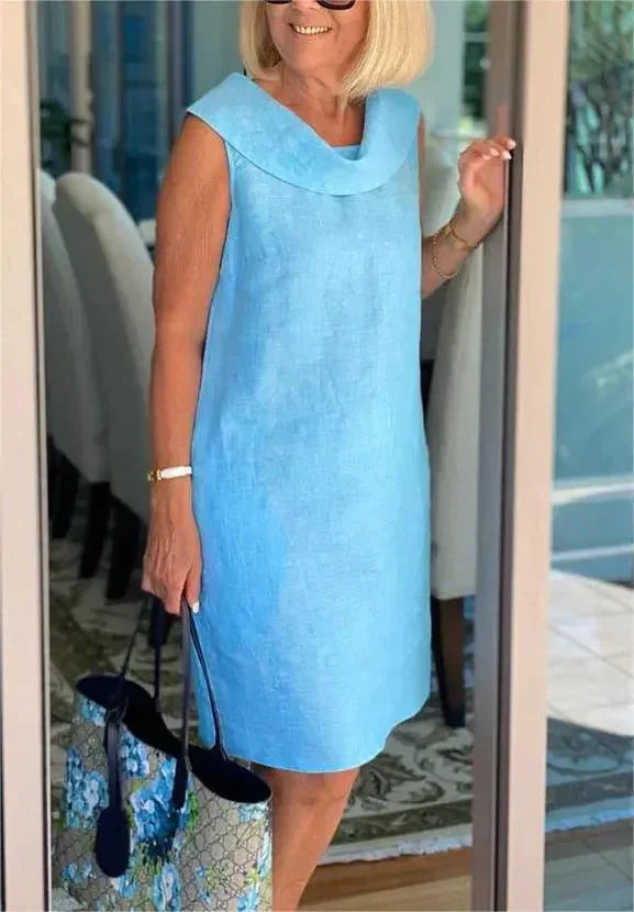 Sinja - Rochie Din Bumbac Si In