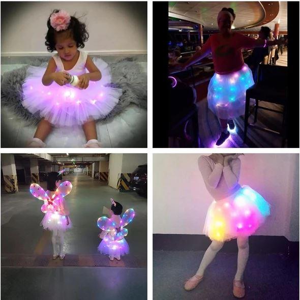 Keturah - Fustă Tutu LED Magică și Luminoasă