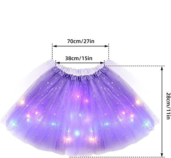 Keturah - Fustă Tutu LED Magică și Luminoasă