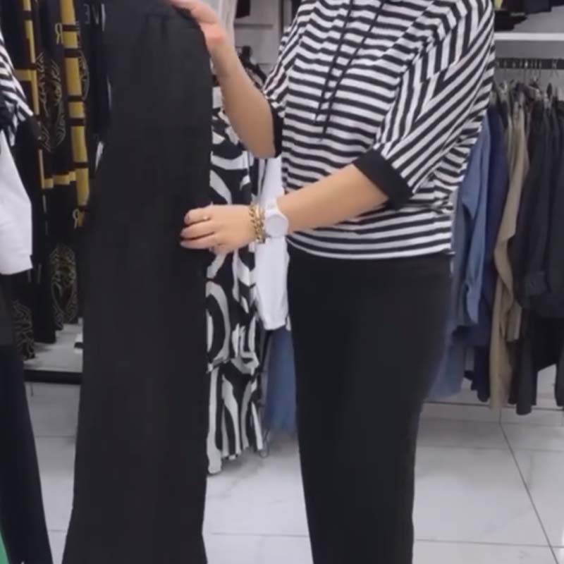 Dwiska - Dezbrăcat Sus And Solidă Pantaloni Setați