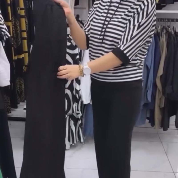 Dwiska - Dezbrăcat Sus And Solidă Pantaloni Setați