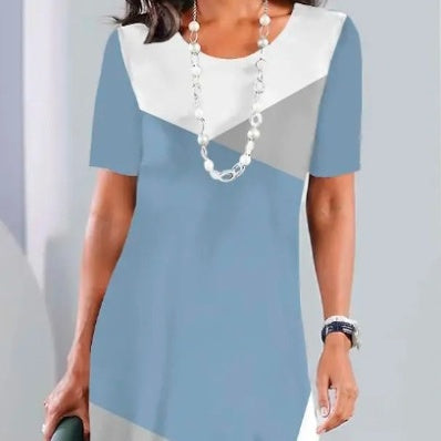 Lourah – Rochie Midi Plisată Cu Imprimeu