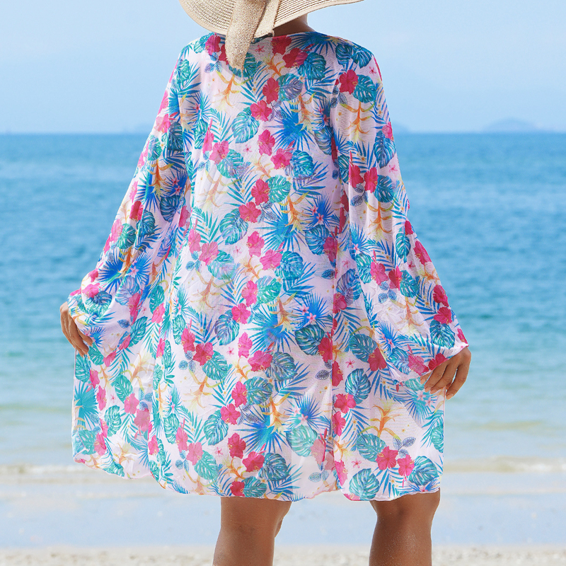 Phoebe - Costum De Baie Elegant Cu Imprimeu