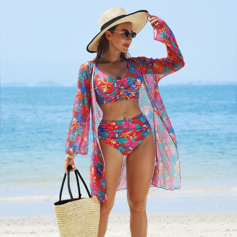 Phoebe - Costum De Baie Elegant Cu Imprimeu