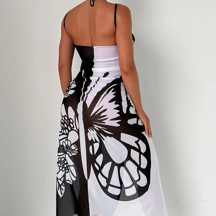 Melora - Costum De Baie Cu Imprimeu Fluture