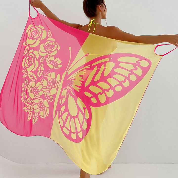 Melora - Costum De Baie Cu Imprimeu Fluture