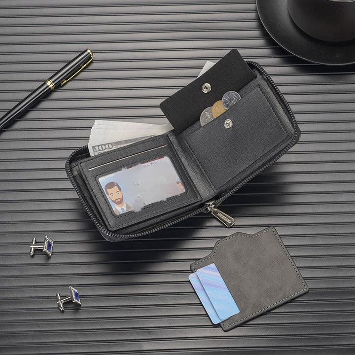 Shawn - Portofel De Lux Cu Gravură în Ușurare Cu Vultur