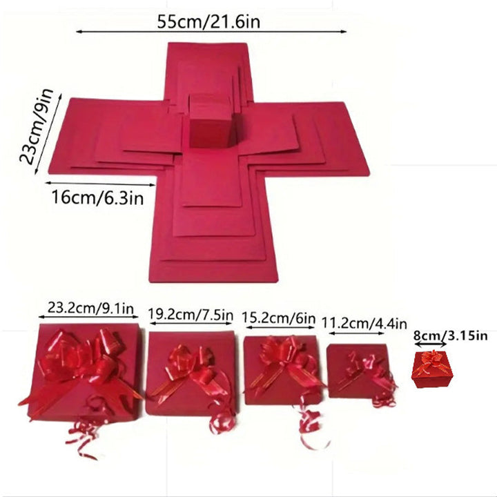 MagicUnfold - Set Cadou Cutie Surpriză Explozivă