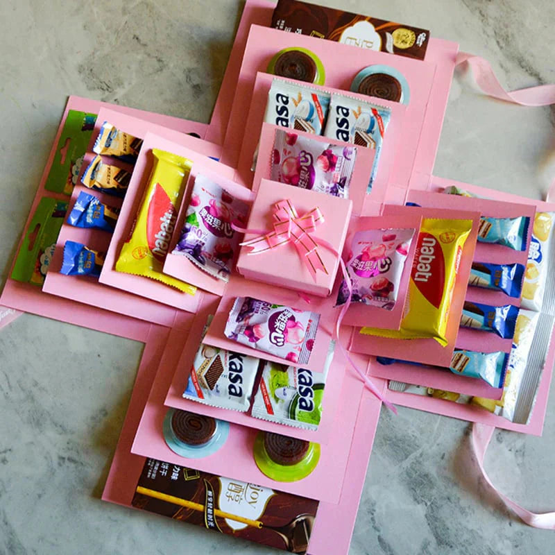 MagicUnfold - Set Cadou Cutie Surpriză Explozivă